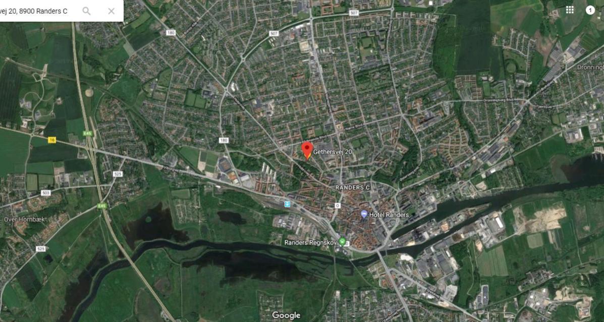 Lille Skovgaarden Aparthotel Randers Exteriör bild